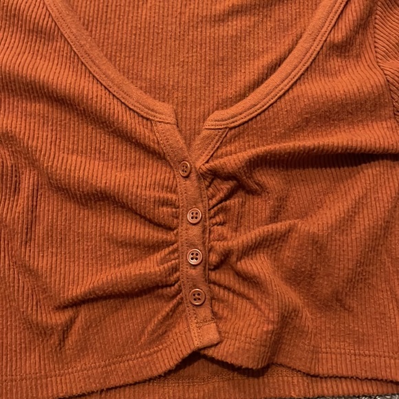 NWT urban outfitters long sleep crop top - Picture 4 of 4